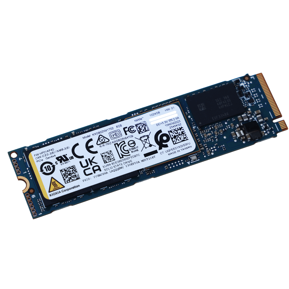 KIOXIA XG8 Series M.2 2280 PCIe NVMe SSD for Computer