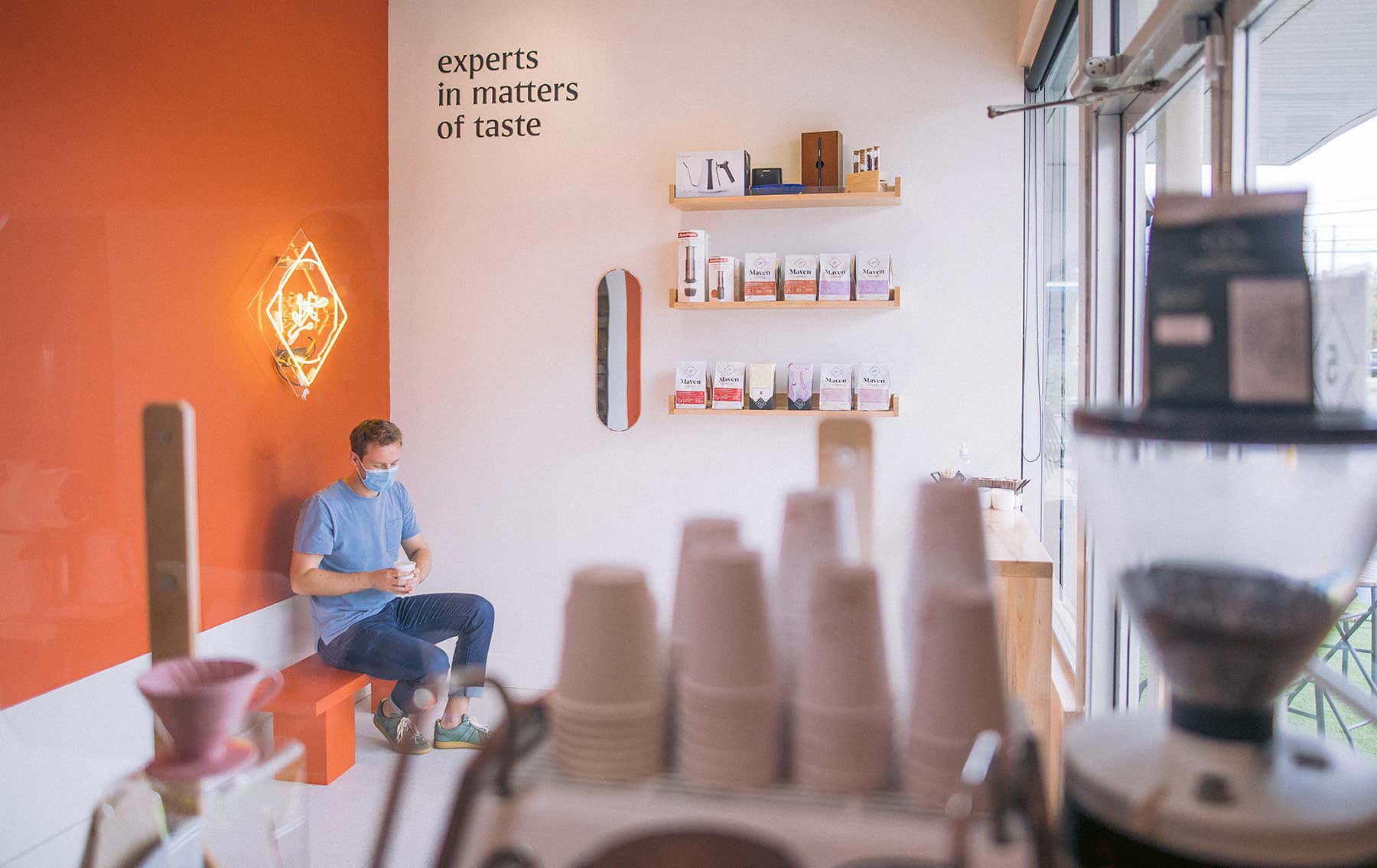 Specialty Coffee & Espresso Bar Maven Coffee in Wilmington, NC