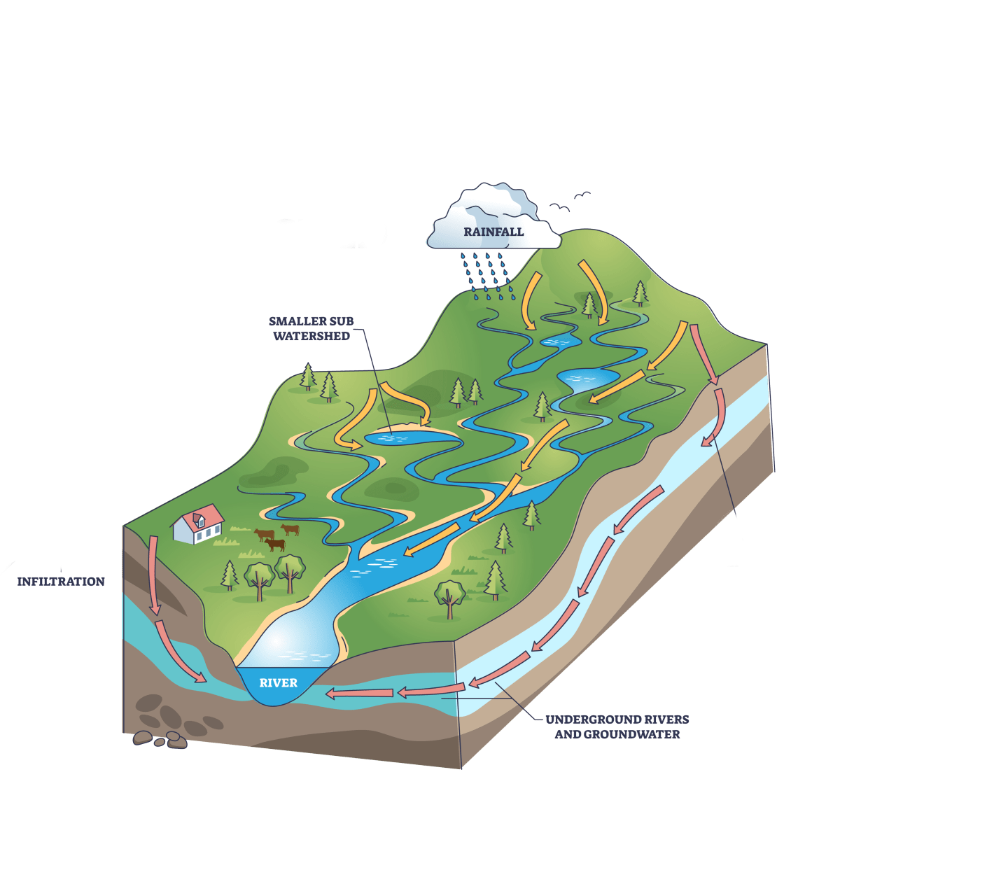 Watershed diagram 1 ~ MAVEN'S NOTEBOOK | California Water News Central