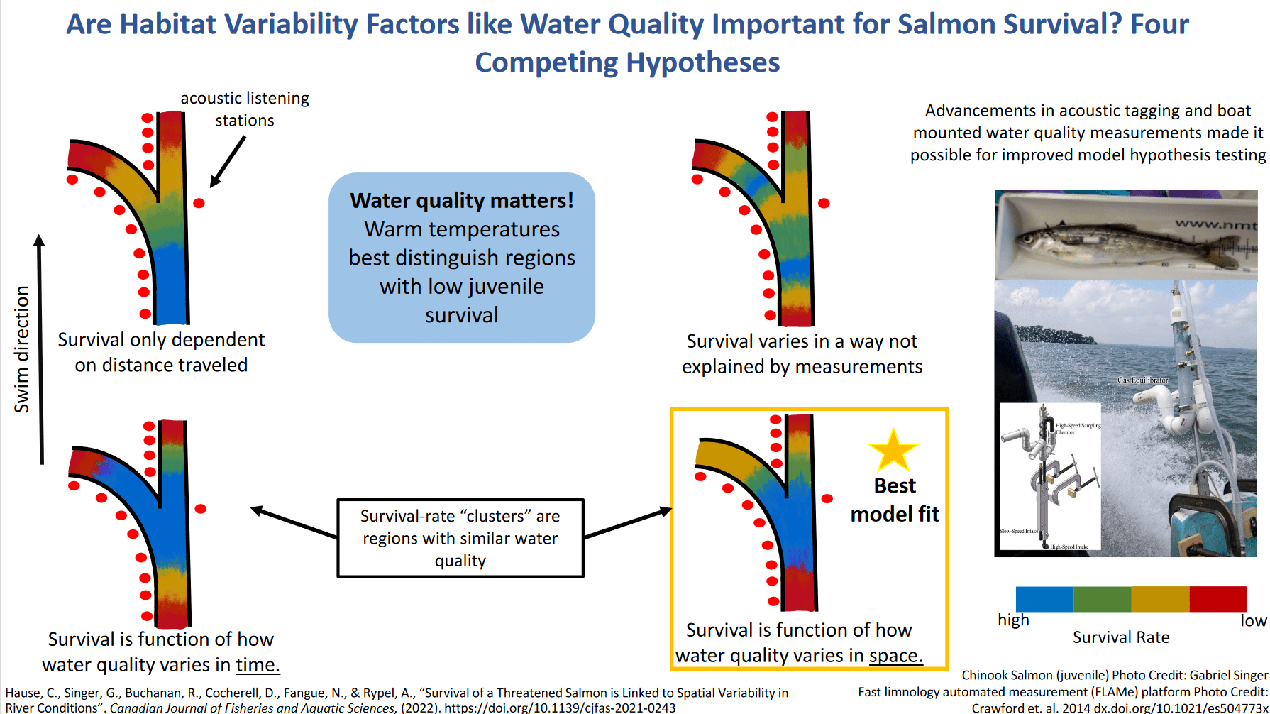 DELTA LEAD SCIENTIST The role of water quality in salmon predation