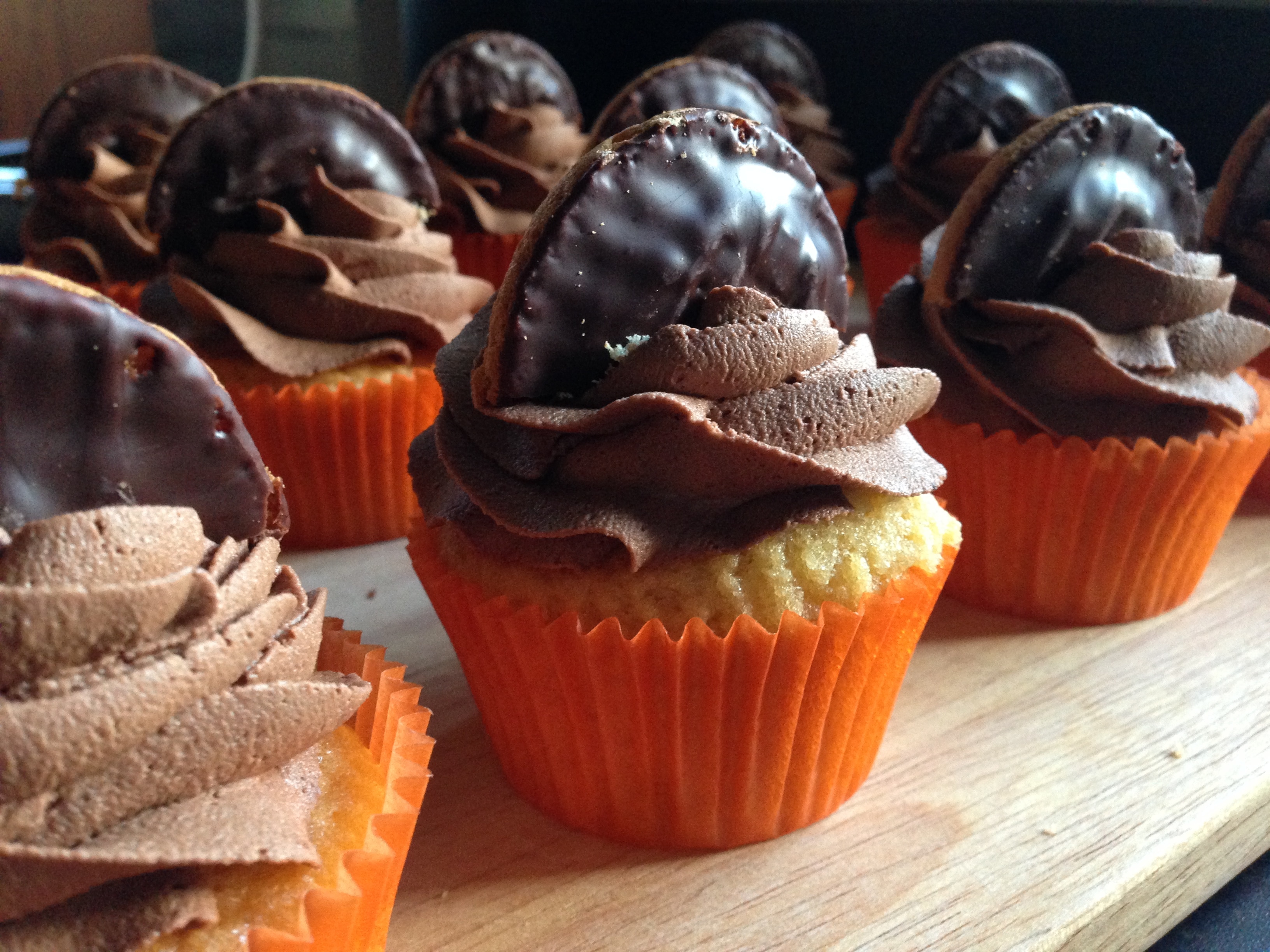 Jaffa Cake Cupcakes Maverick Baking