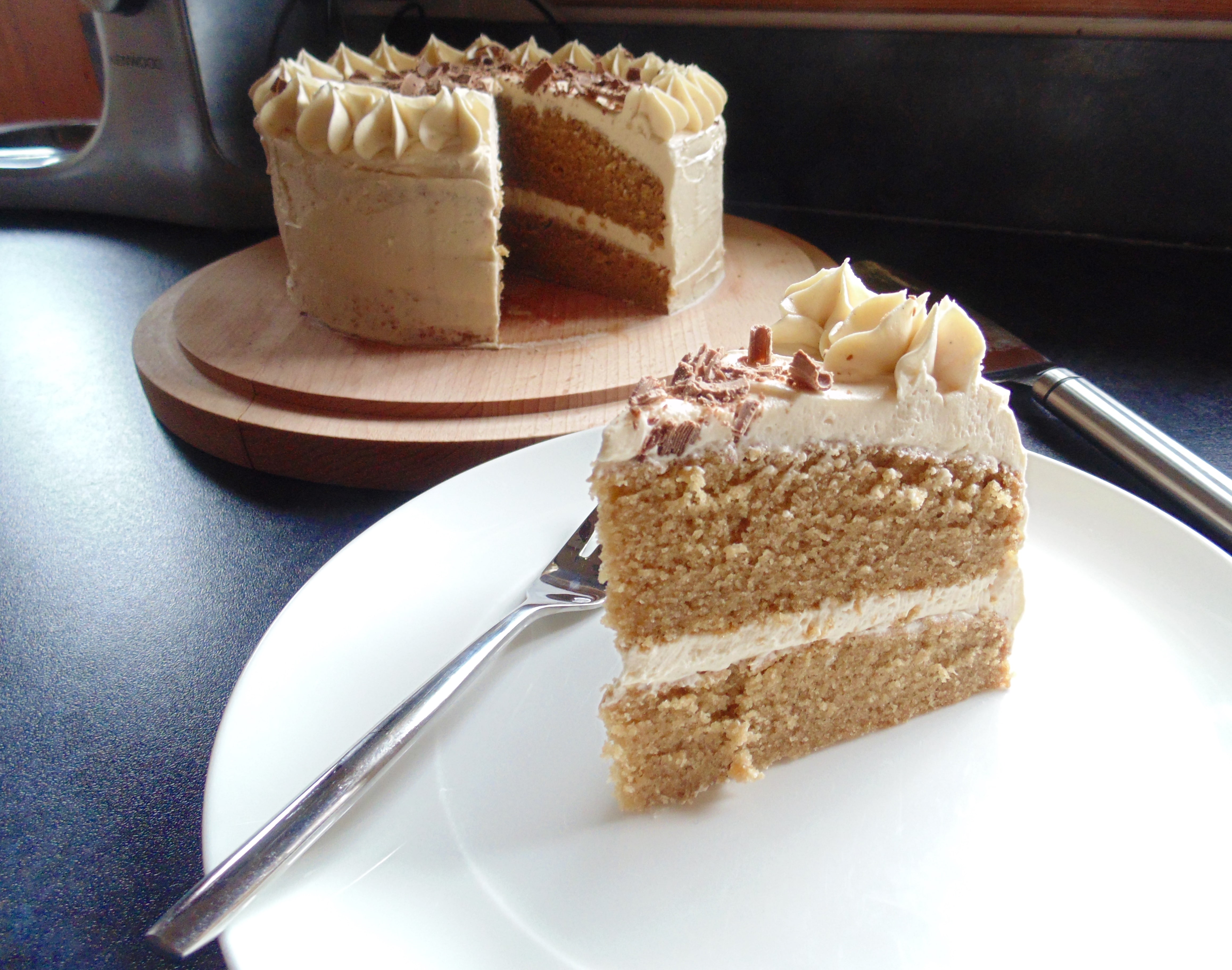 Vanilla Latte Cake Maverick Baking