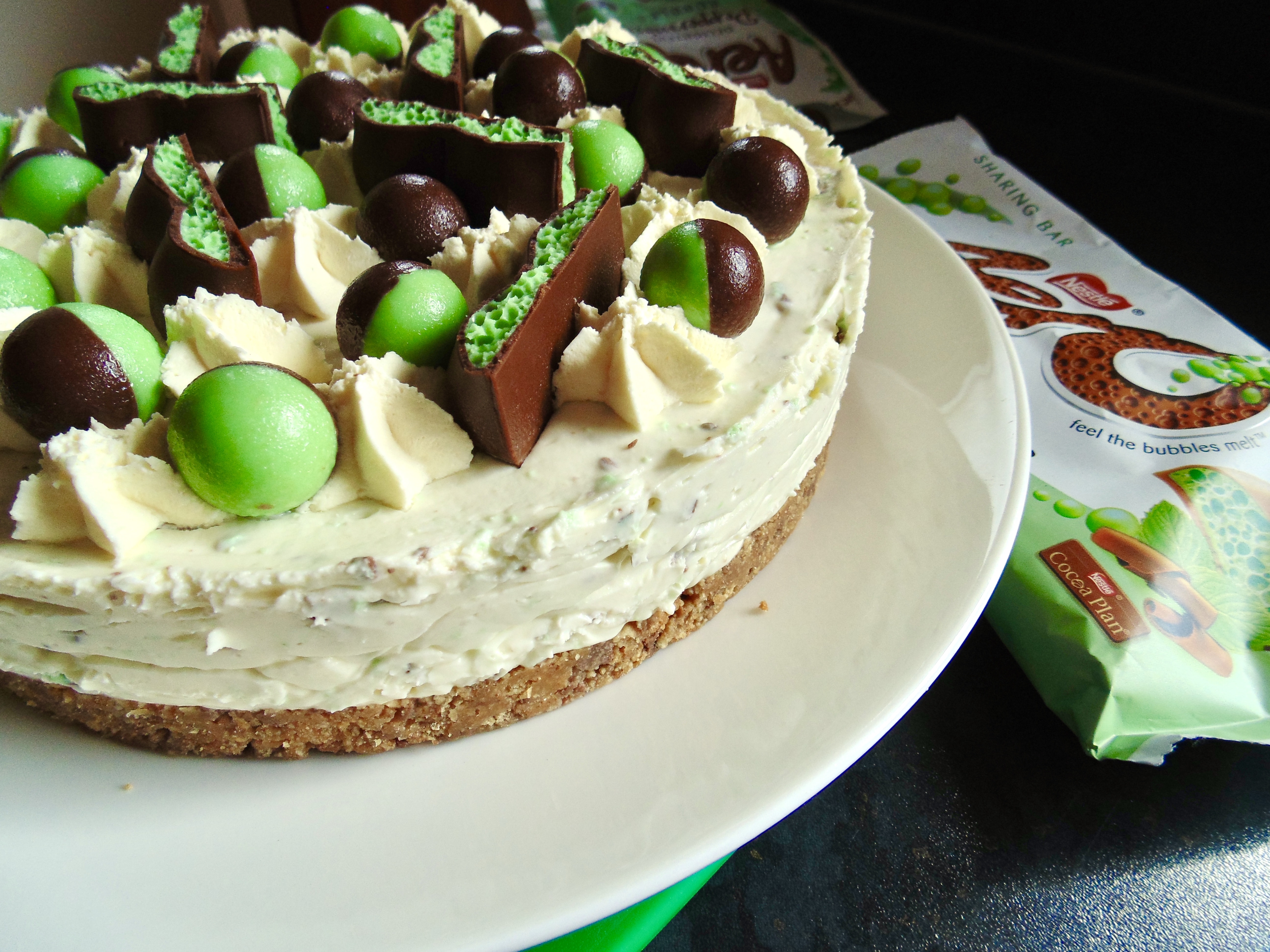 Aero Mint Chocolate Cheesecake Maverick Baking