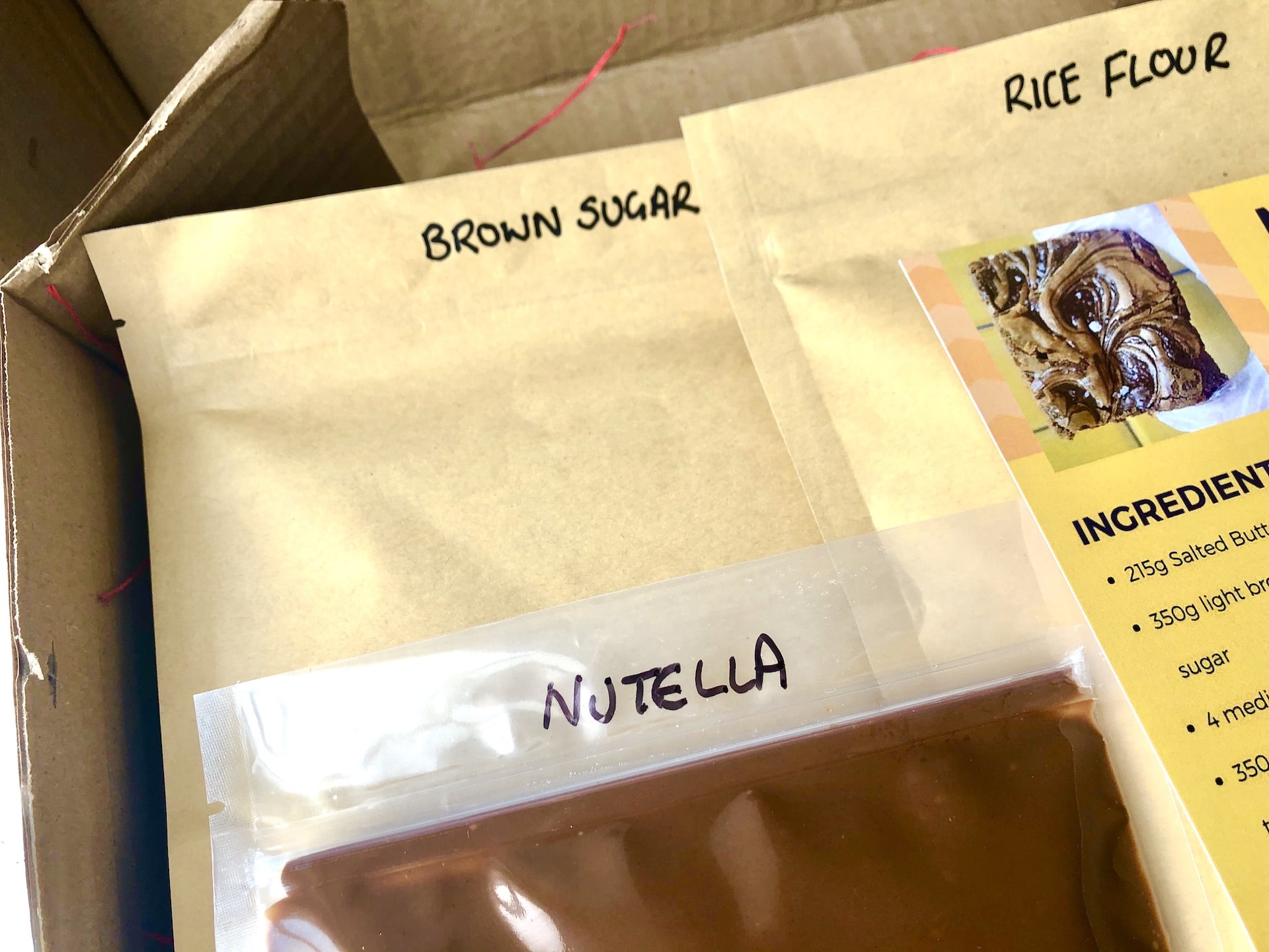 Nutella Sea Salt Brownies at home with Melt Maverick Baking