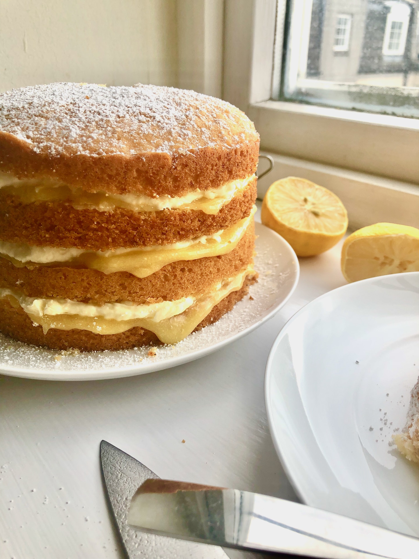 Lemon Coconut Layer Cake Maverick Baking