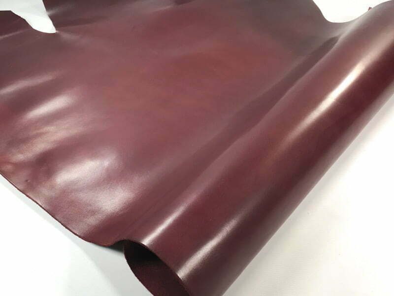 HAAS French Calf Burgundy Maverick Leather Company