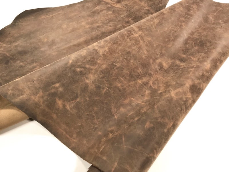 Driftwood Waxed & Tumbled Maverick Leather Company