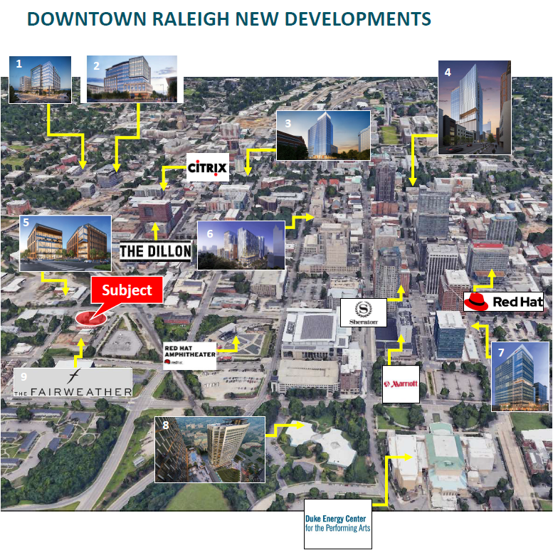 Downtown Raleigh Development Site Maverick Partners Realty Services