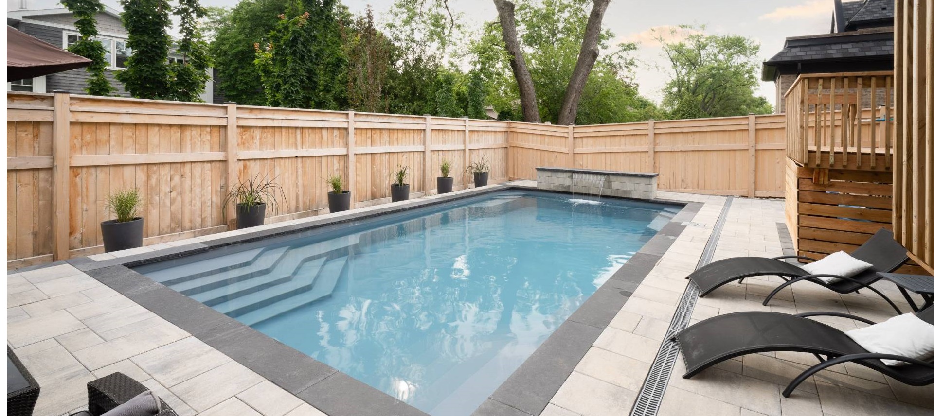 Maverick Pools Windsor Pool Company Fiberglass Pool Installation