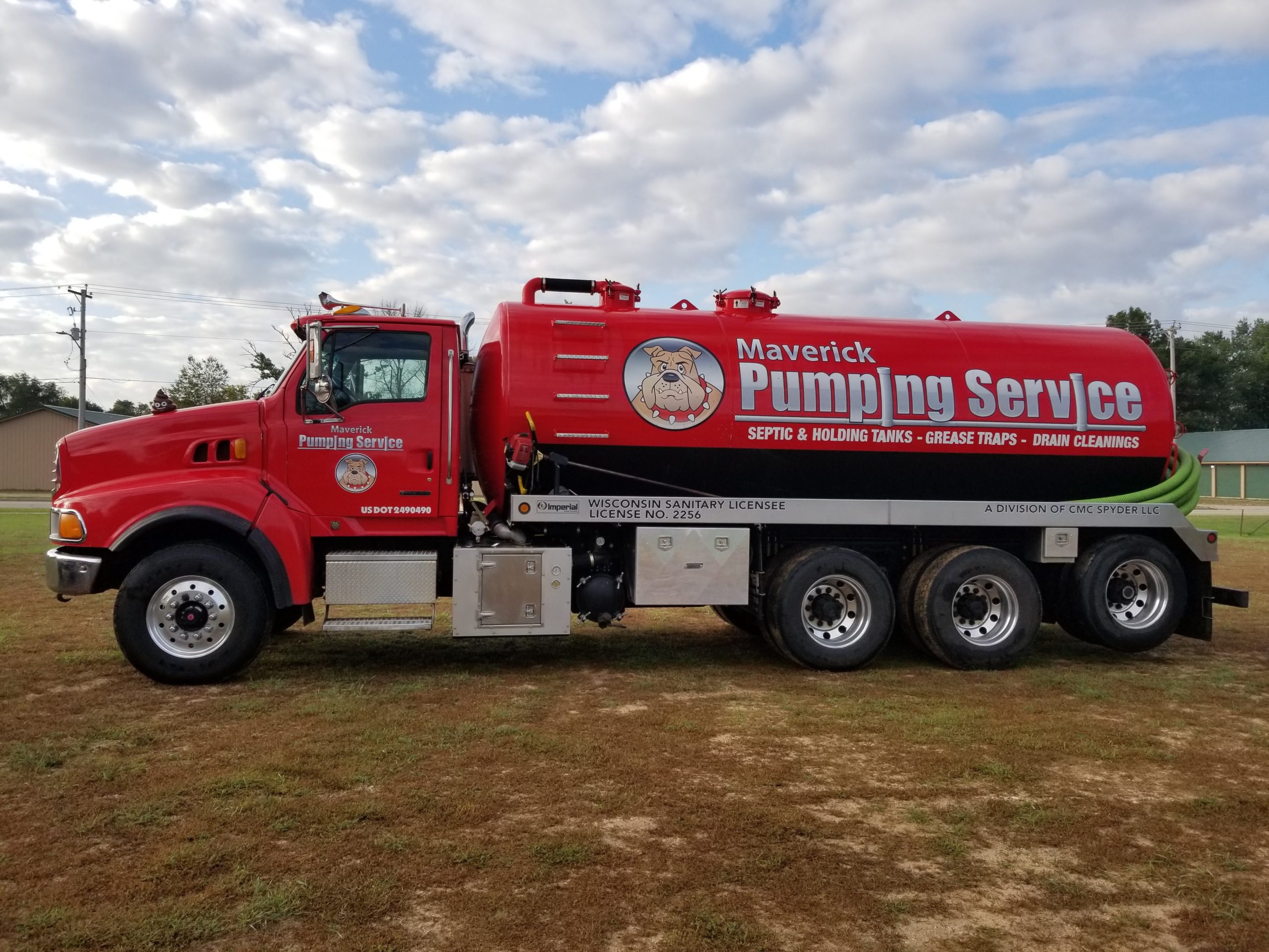 Septic System Service in Wautoma & Waupaca, WI Maverick Pumping Service
