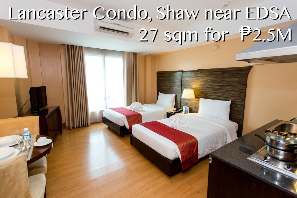 Lancaster Condo Near Shaw & EDSA for Sale Mávida Place