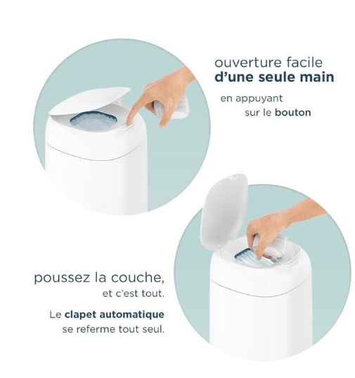 La poubelle à couche Angelcare stop les odeurs ! Ma vie de mams