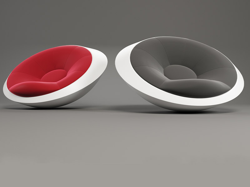 UFO Chair Handmade Italian Rocking Chair Mavimatt