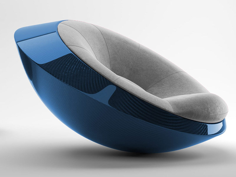 UFO Chair Handmade Italian Rocking Chair Mavimatt