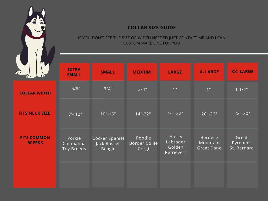 Collar Size For Husky