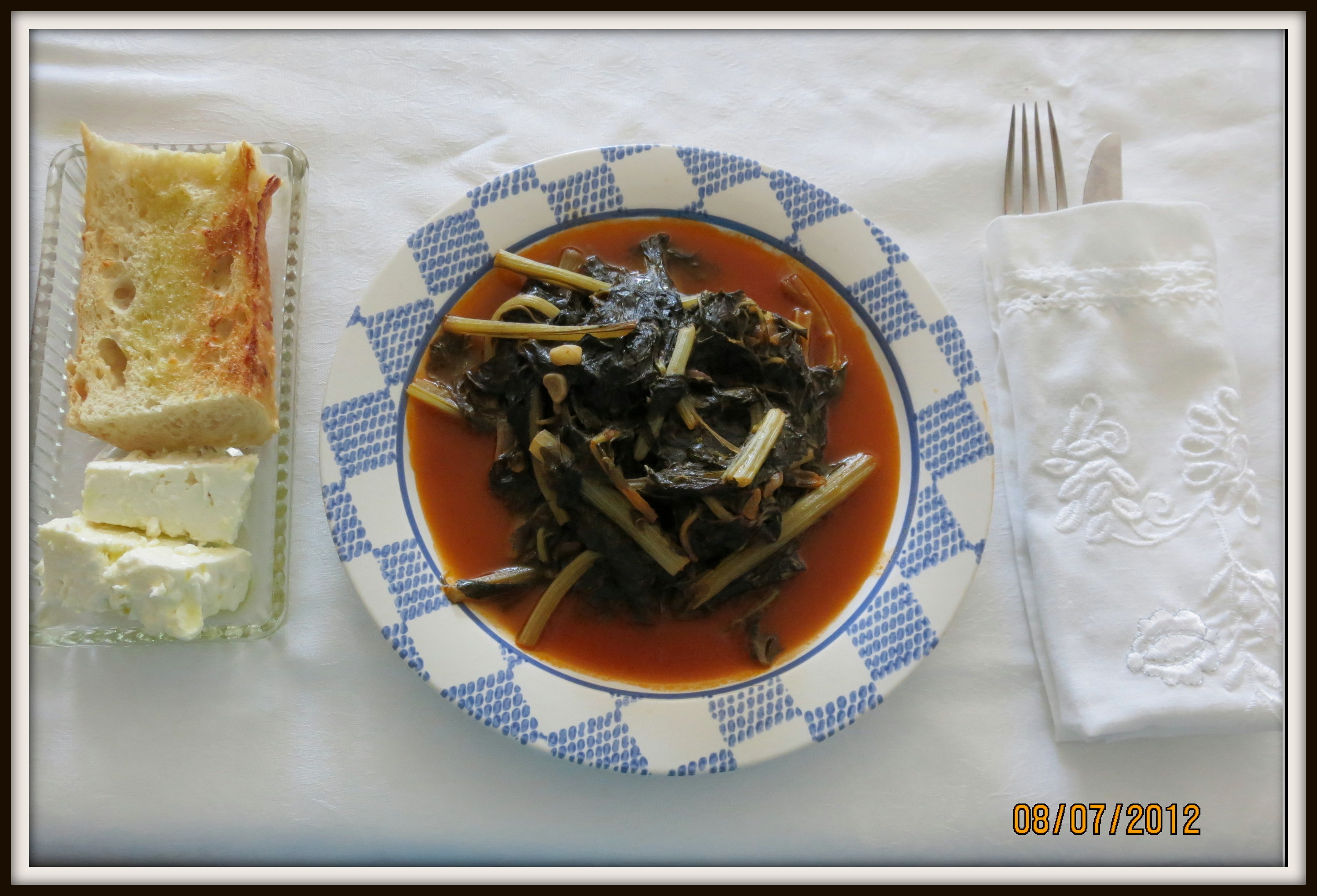 Mavra’s Swiss Chard (Seskla) Mavra's Greek Oil