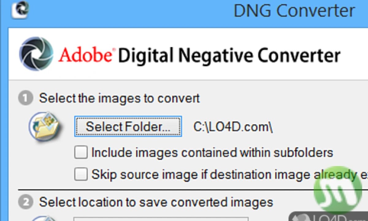 Adobe DNG Converter โหลด 16.2 Mac For Windows MAWTO