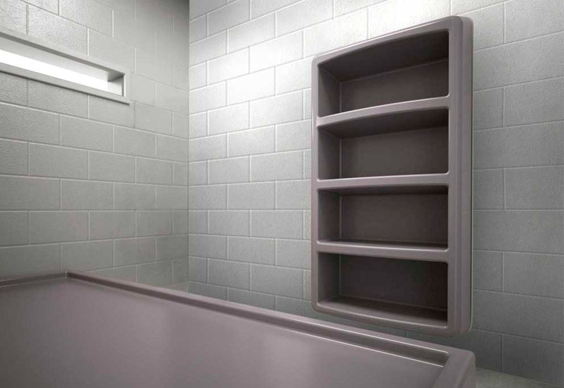 Four Shelf Locker Jail Furniture, Prison Furniture MaxSecure