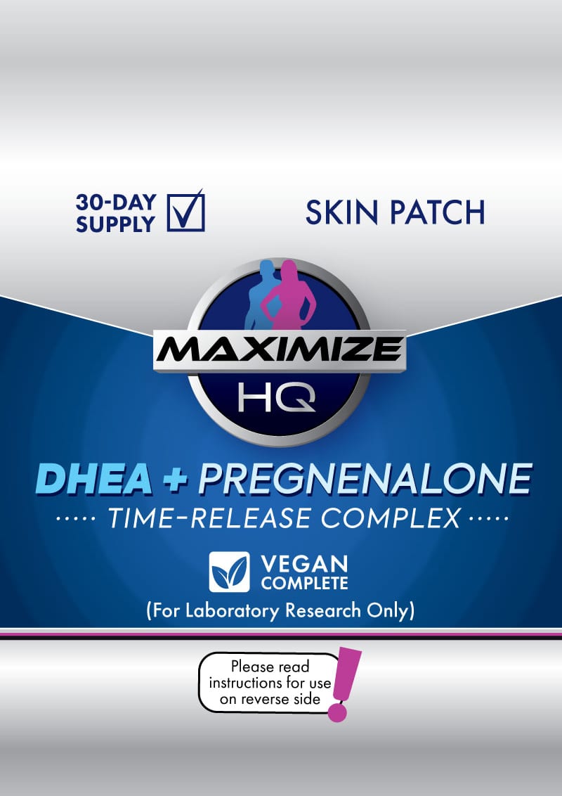 Maximize DHEA Skin Patch