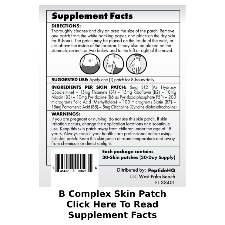 Revitalize Your Skin with Maximize B Complex Patch Ultimate Vitamin Boost