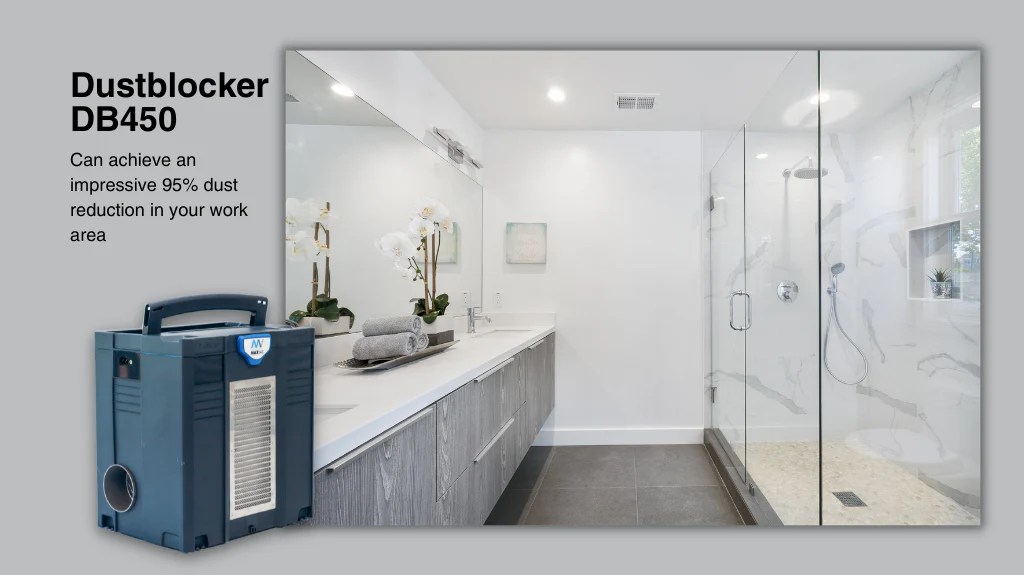 Stop breathing dust. Professional dust extraction on site and in the w