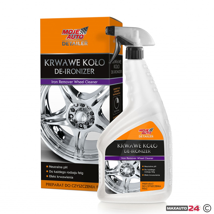 Препарат за почистване на джанти Moje Auto • Топ цена MaxAuto24