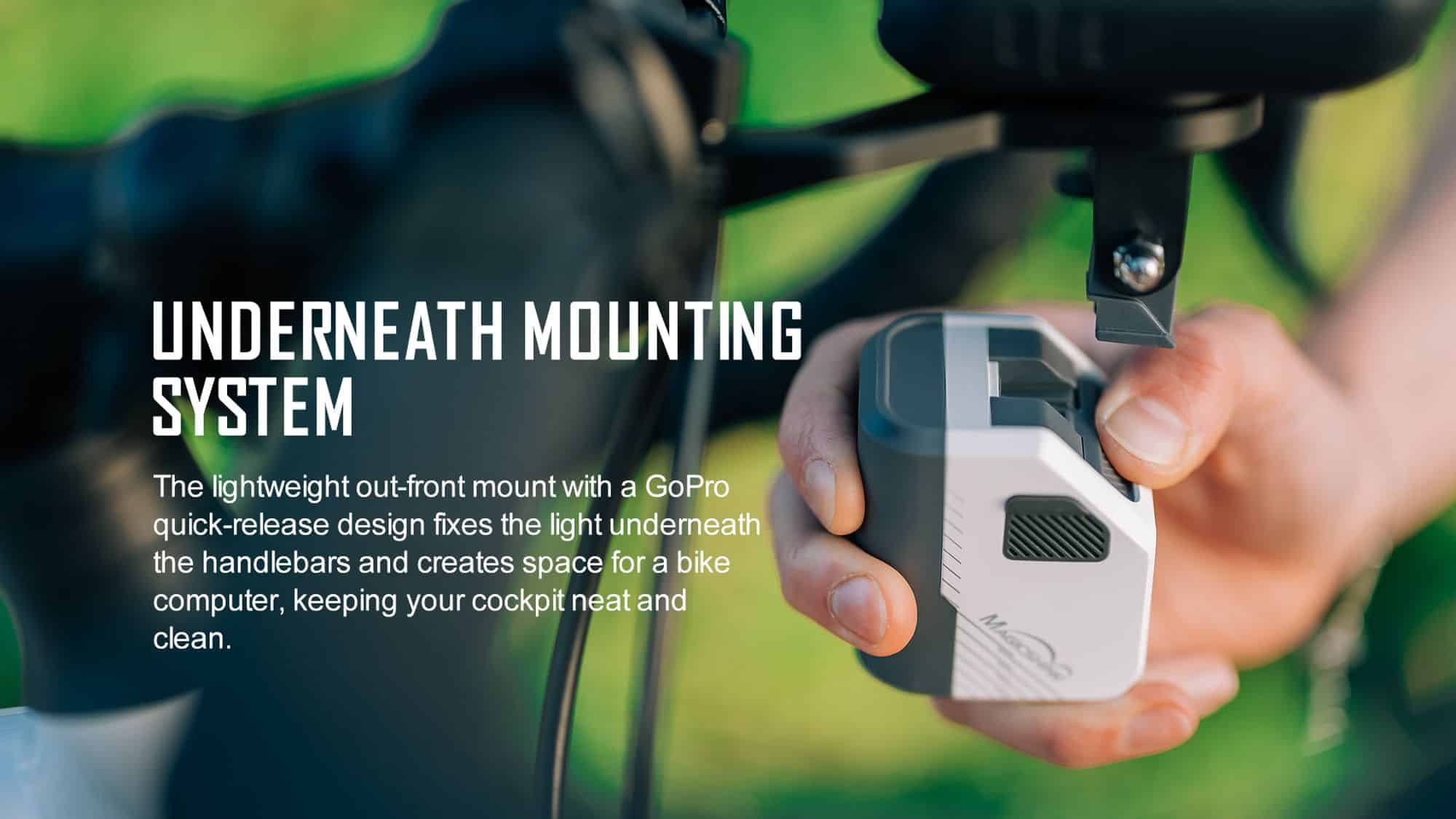 Magicshine EVO 1700 Bike Light - 1700 Lumens, Compact Design (Black