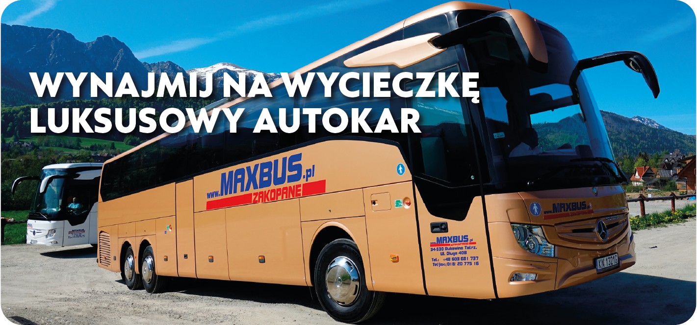 Maxbus renting couches, regular line Zakopane Kraków