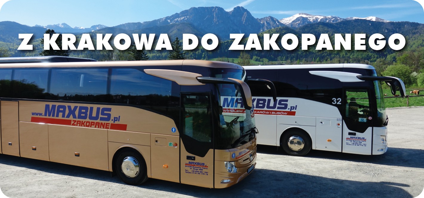 Maxbus renting couches, regular line Zakopane Kraków