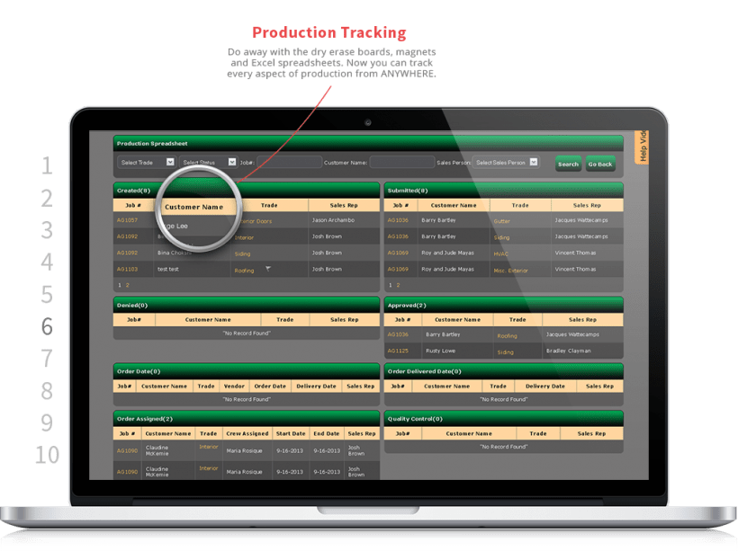 Construction Management SoftwareRoofing CRMContractor Software