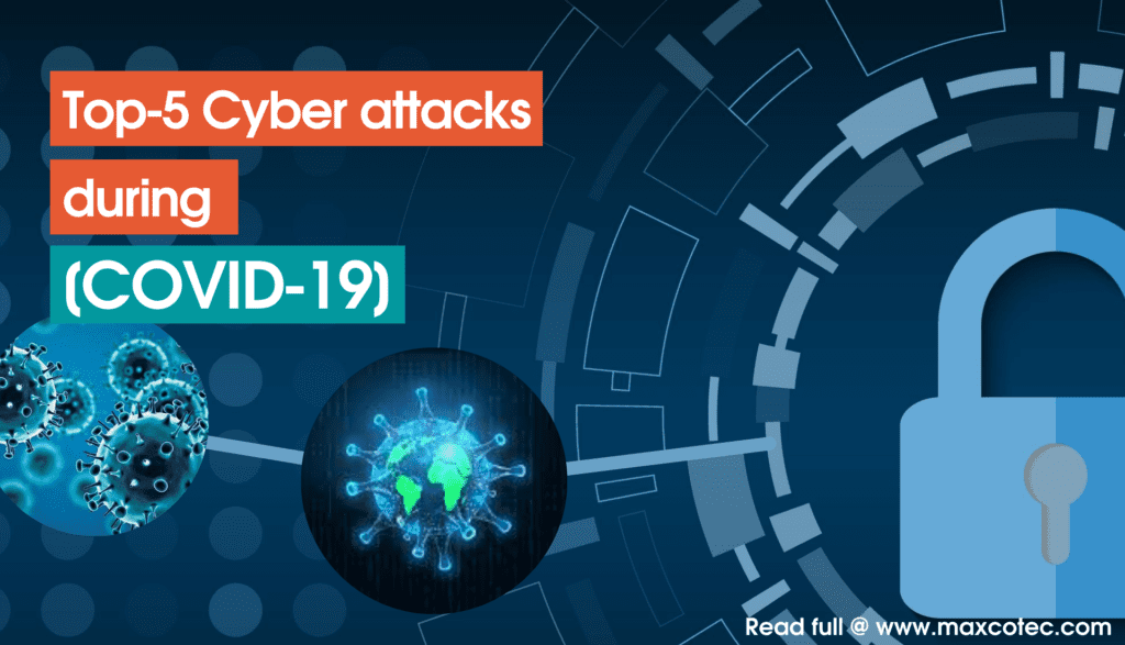 Top5 cyber crimes during covid 19 pandemic MaxcoTec
