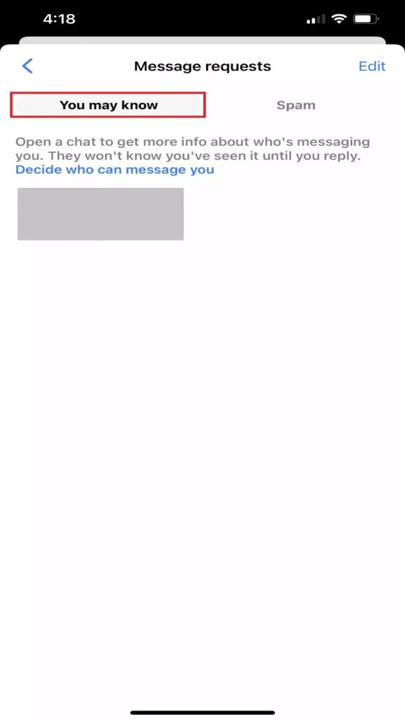 How to Find Facebook Messenger Message Requests