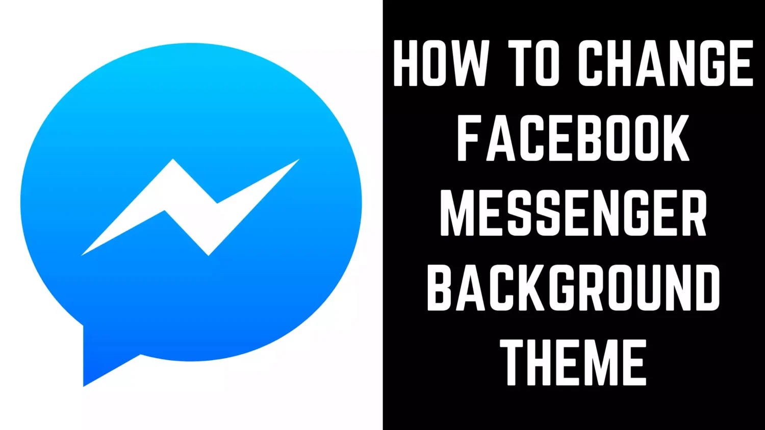 How to Change Facebook Messenger Background Theme