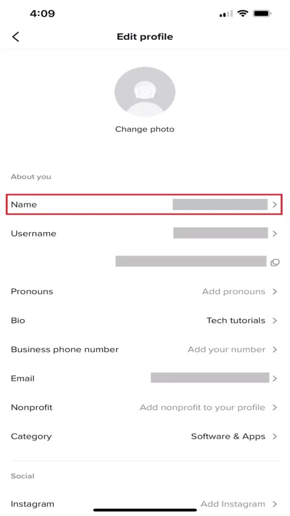 How to Change TikTok Profile Name