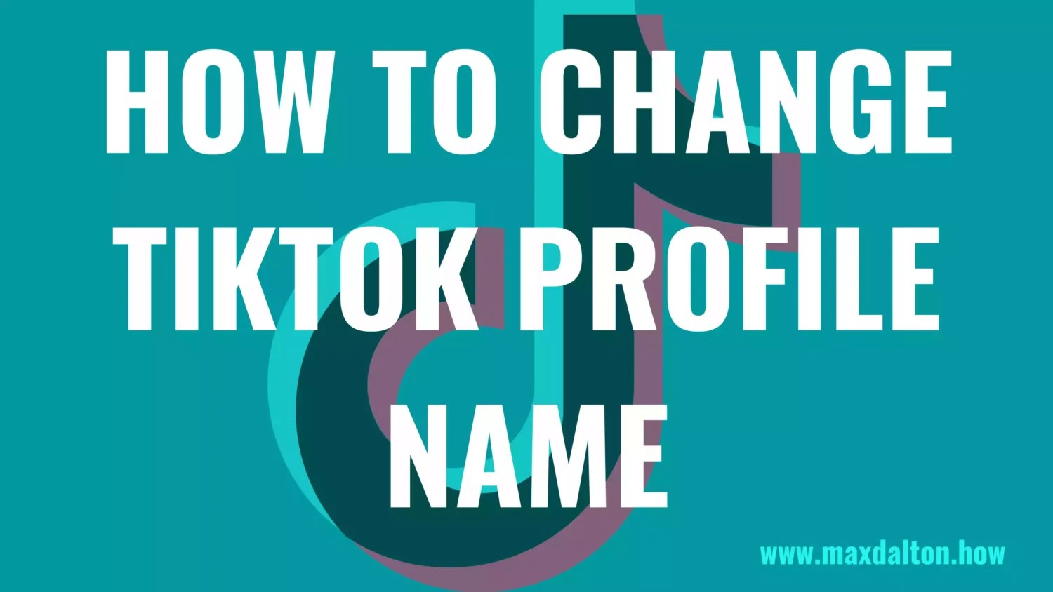 How to Change TikTok Profile Name