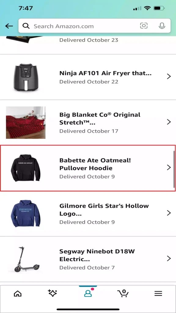 How to Share an Amazon Gift Receipt