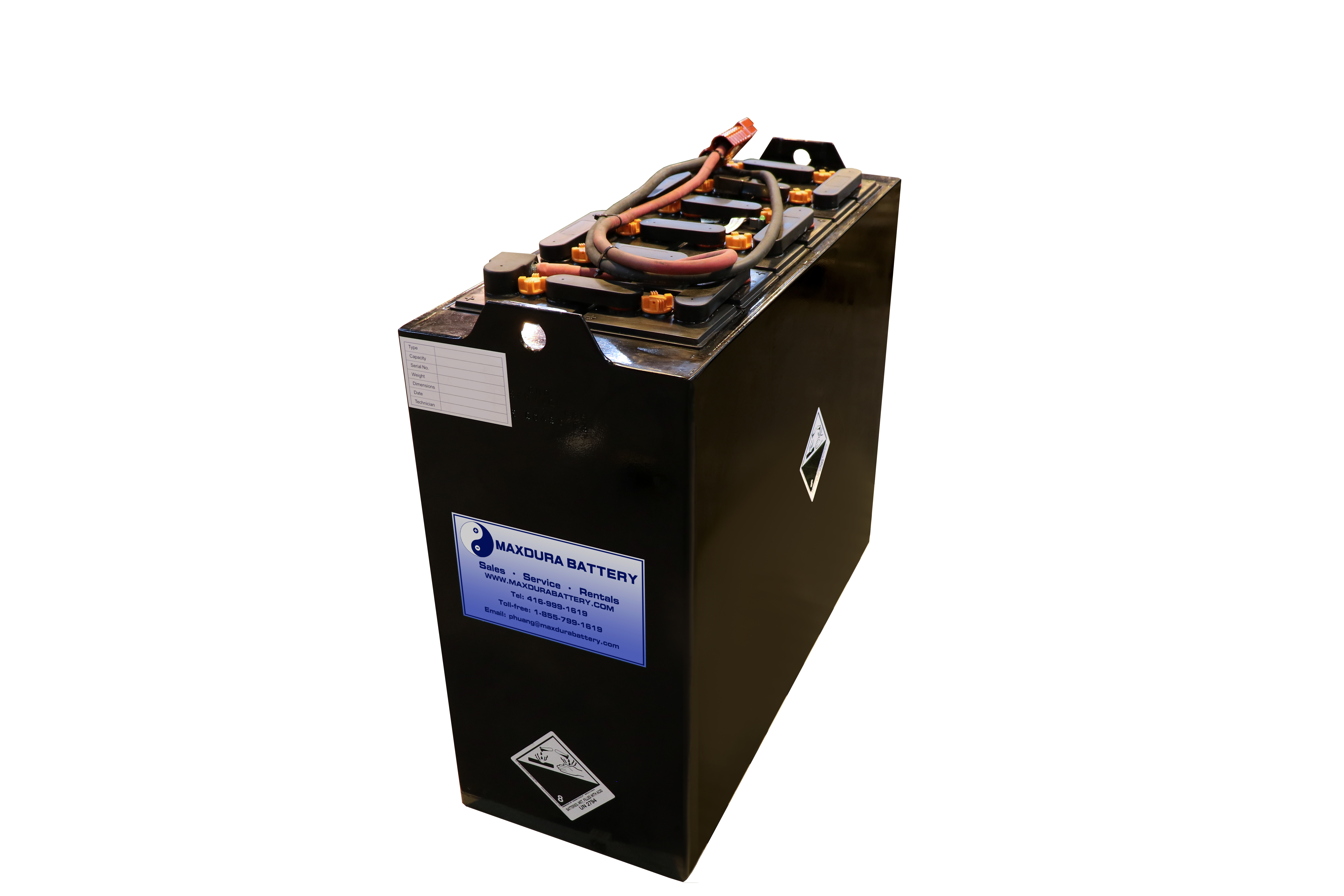 Refurbished Forklift Battery Over 50 Models on Choice Maxdura Battery