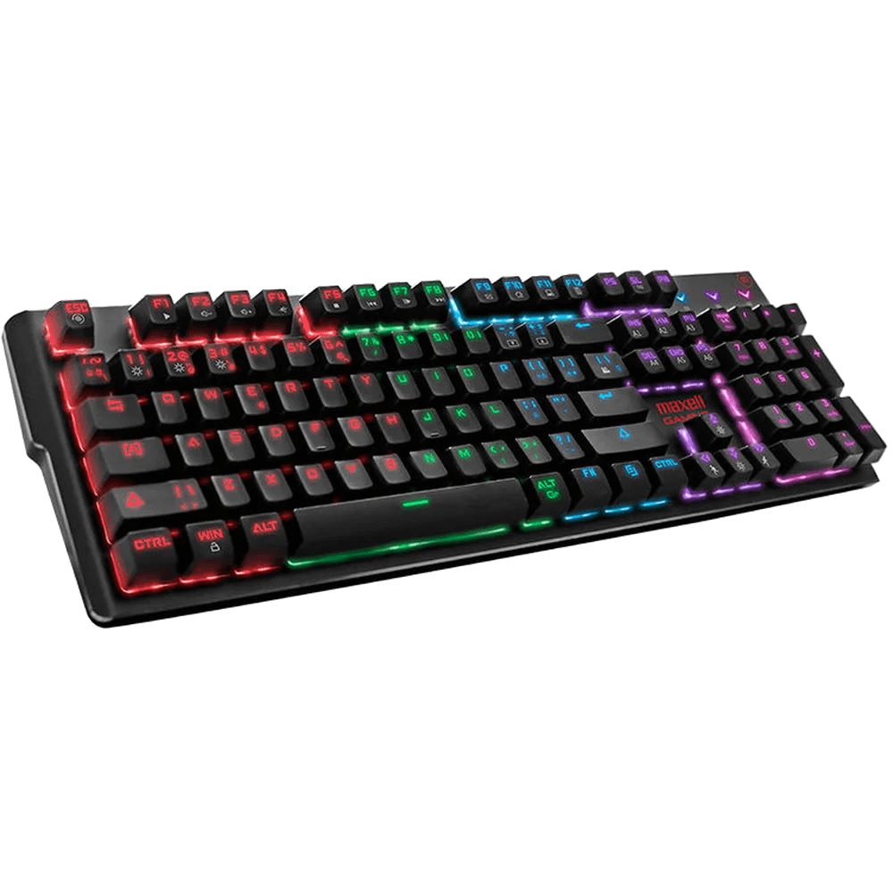 Teclado Mecánico Gaming Maxell Retroiluminado RGB Samurai Series