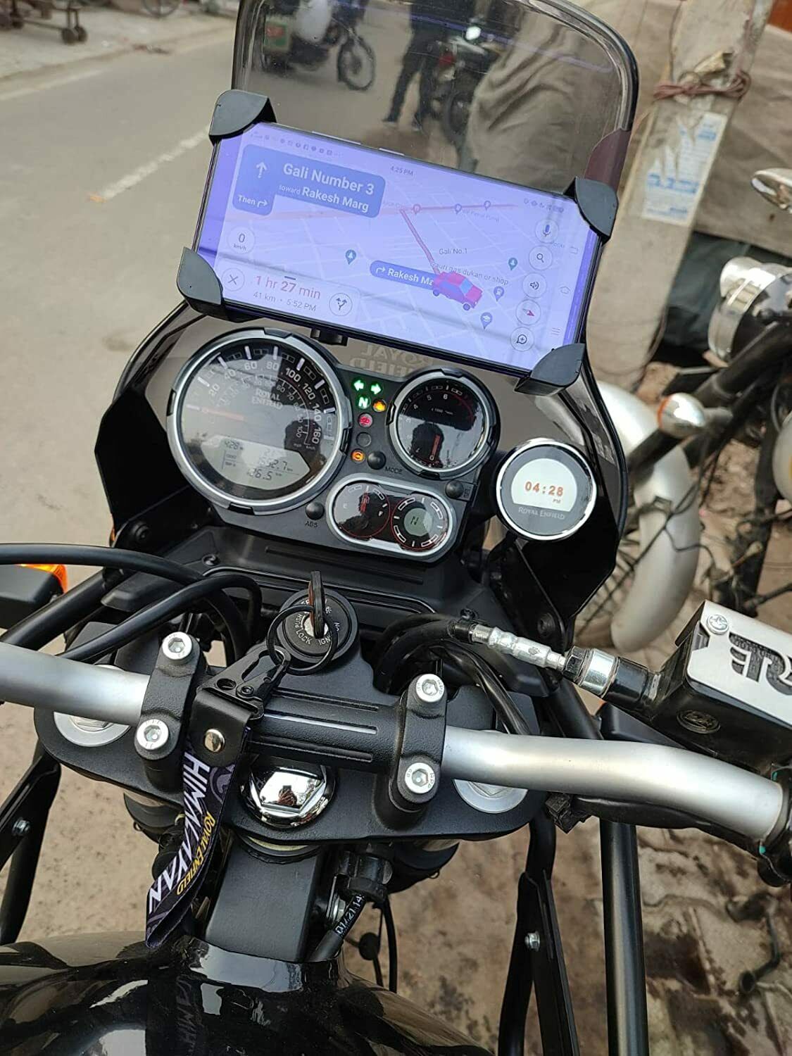 GPS Mount For Himalayan BS6 2021 maxexim