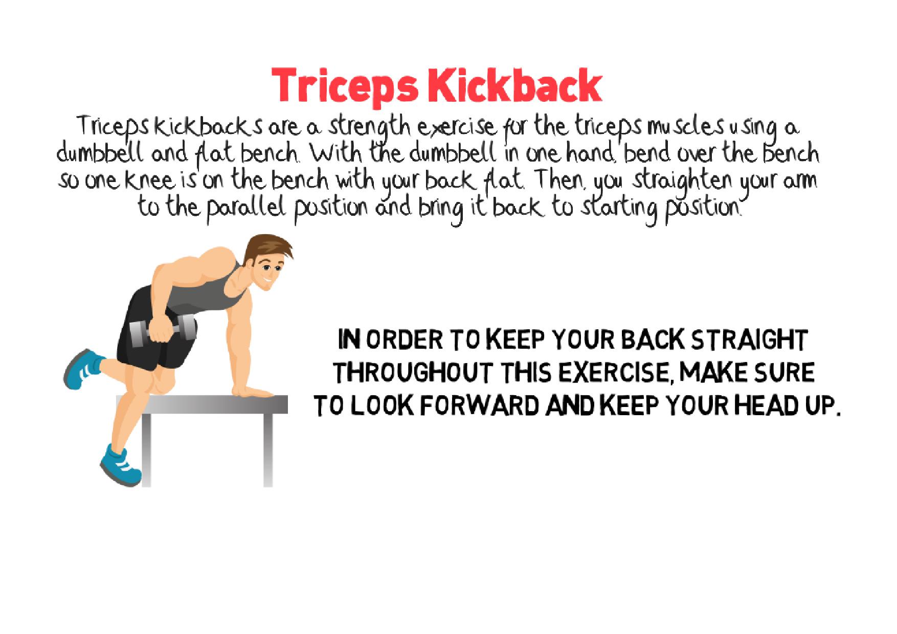 Triceps Kickback