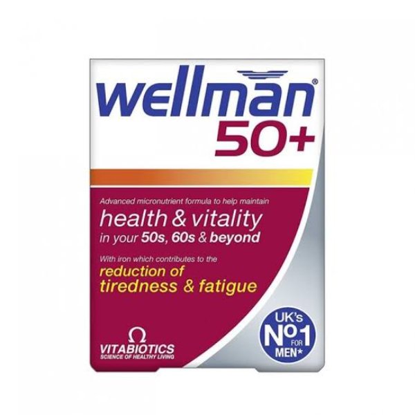 Wellman 50+ by 30 Tablets Maxhub Pharmacy