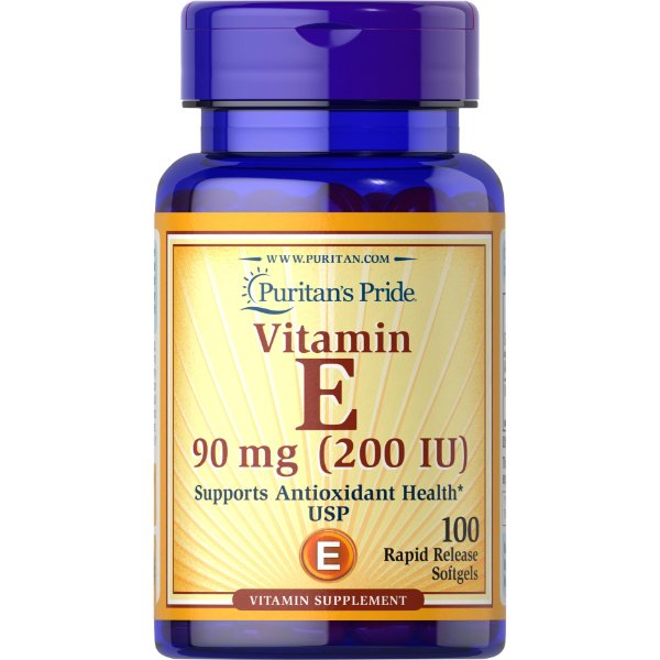Puritan’s Pride Vitamin E200 IU by 100 softgels Maxhub Pharmacy