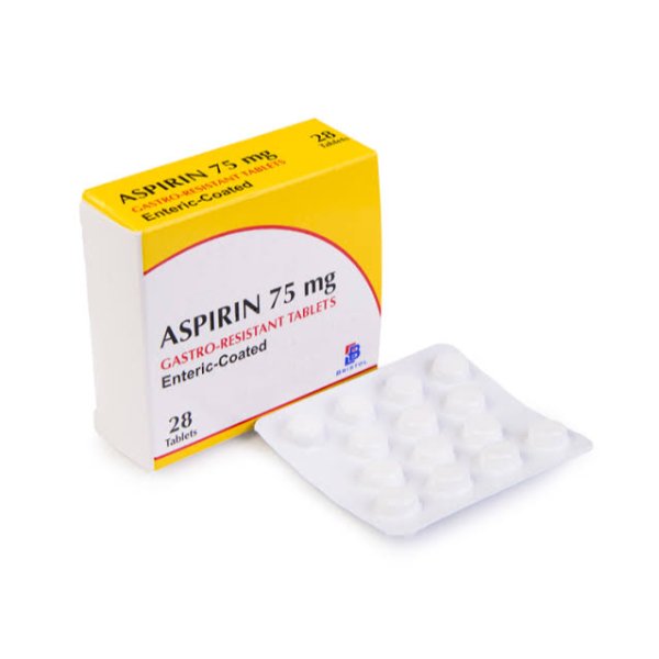 Asprin Enteric Coated Bristol 75mg by 28 Tablets Maxhub Pharmacy