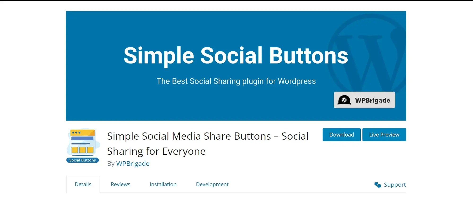 Free WordPress Social Media Icons 🏆️ 31 Free Plugins WordPress Social