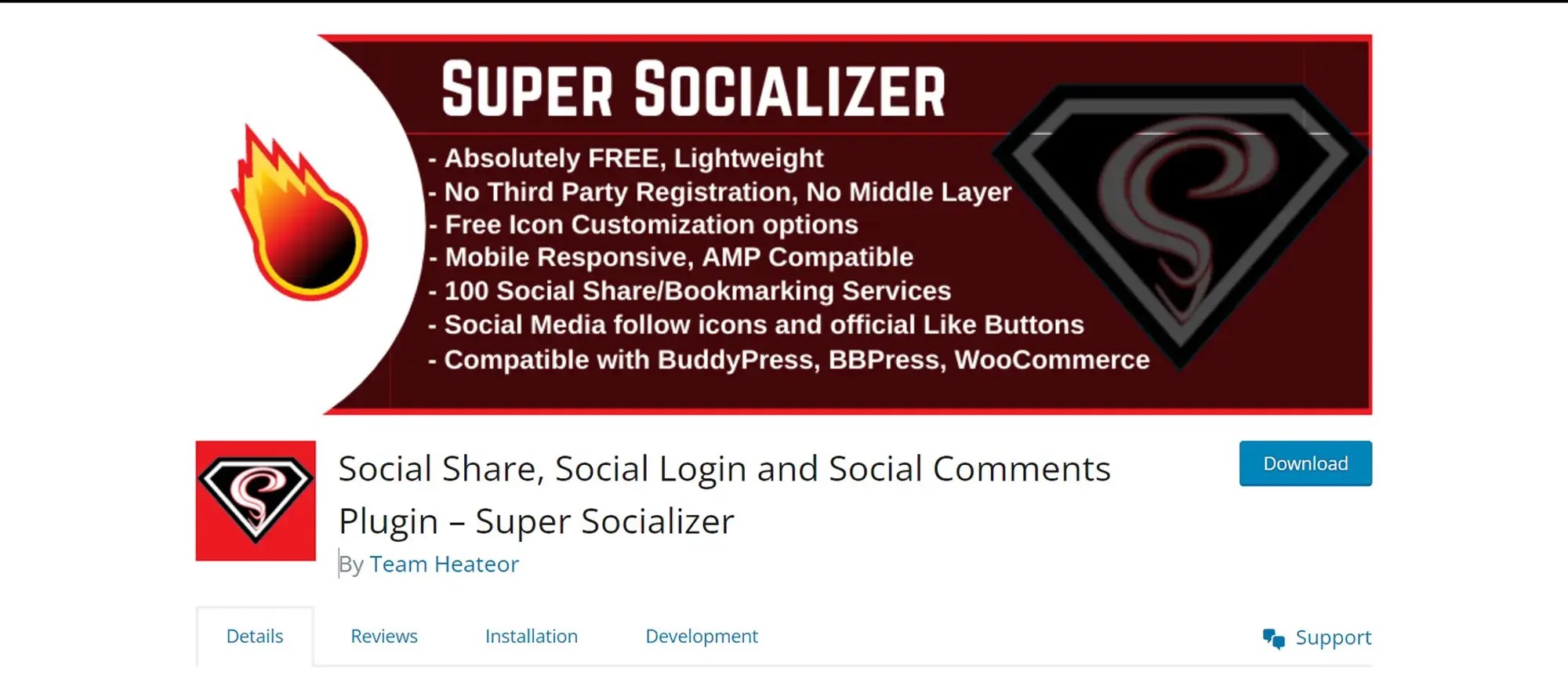 Free WordPress Social Media Icons 🏆️ 31 Free Plugins WordPress Social