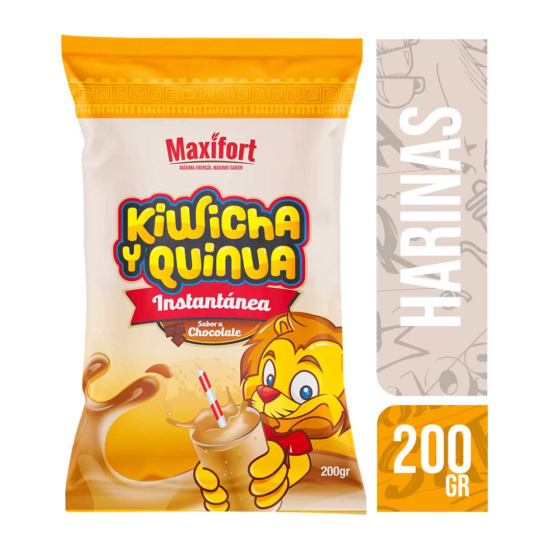 KIWICHA Y QUINUA CHOCOLATADA (INSTANTÁNEA) 200gr