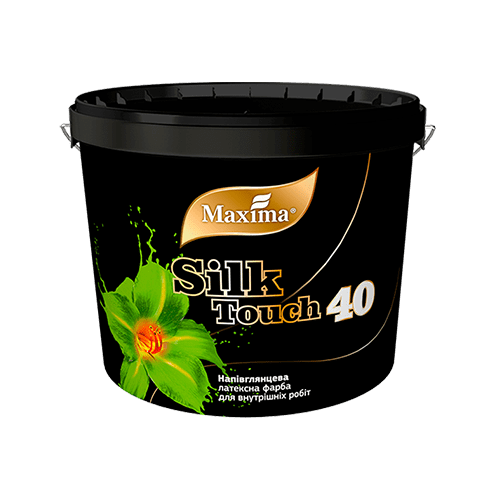 Silk Touch 40 semiglossy latex interior paint