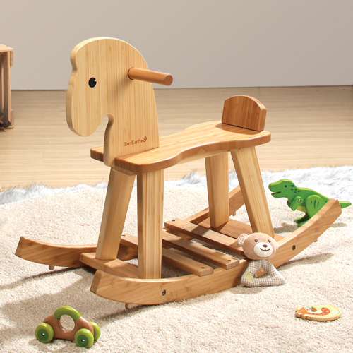Bamboo Rocking Horse Maxim Enterprise