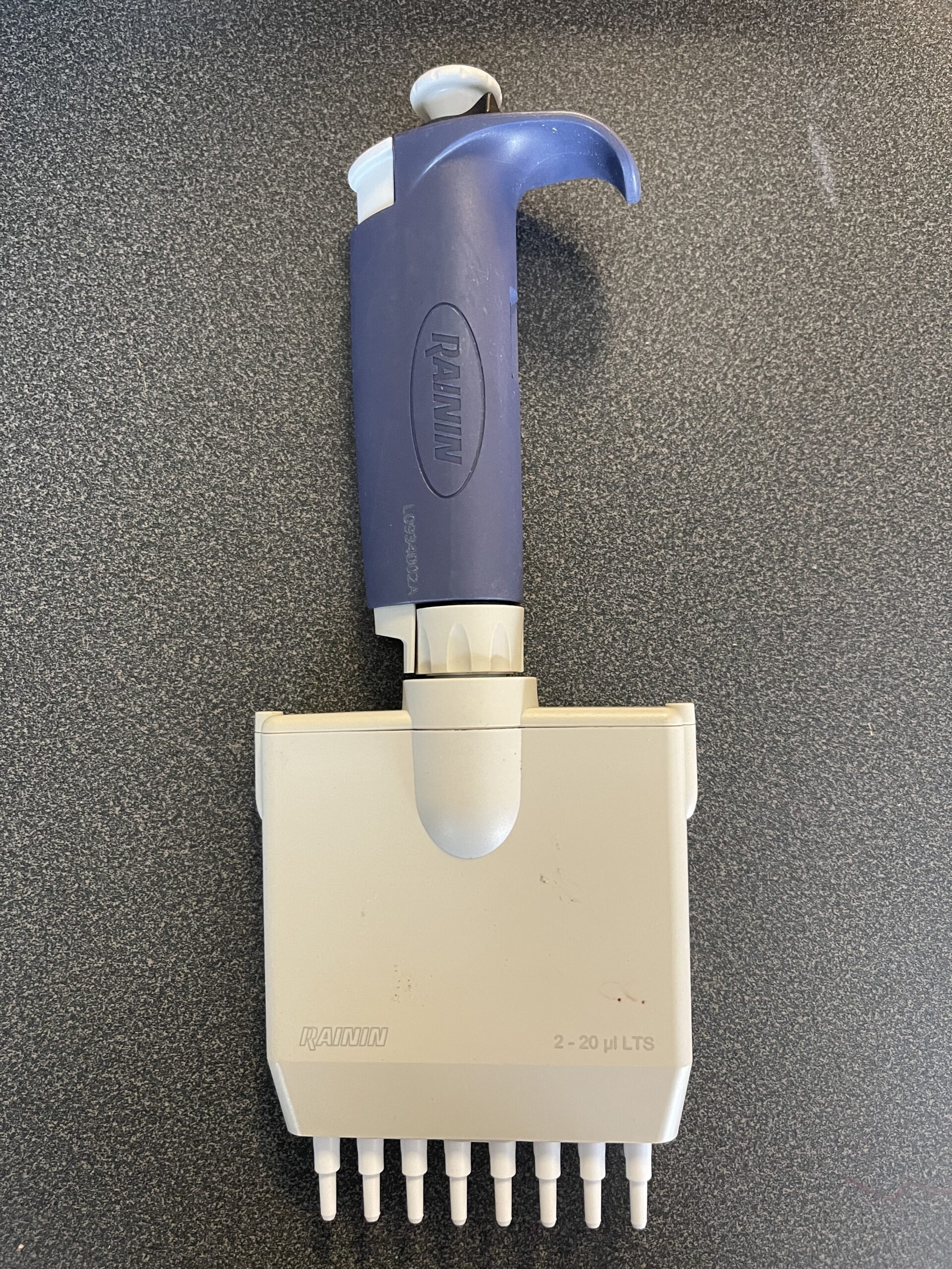 Refurbished Rainin PipetLite Multi Pipette 8channel 220uL LTS