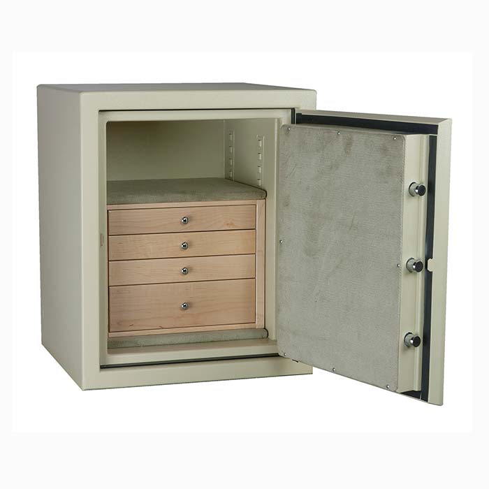 Casoro C21 Small Jewelry Safe with Drawers
